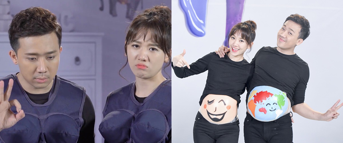 Hari Won cũng từng tiết lộ Trấn Thành bị bệnh mù màu