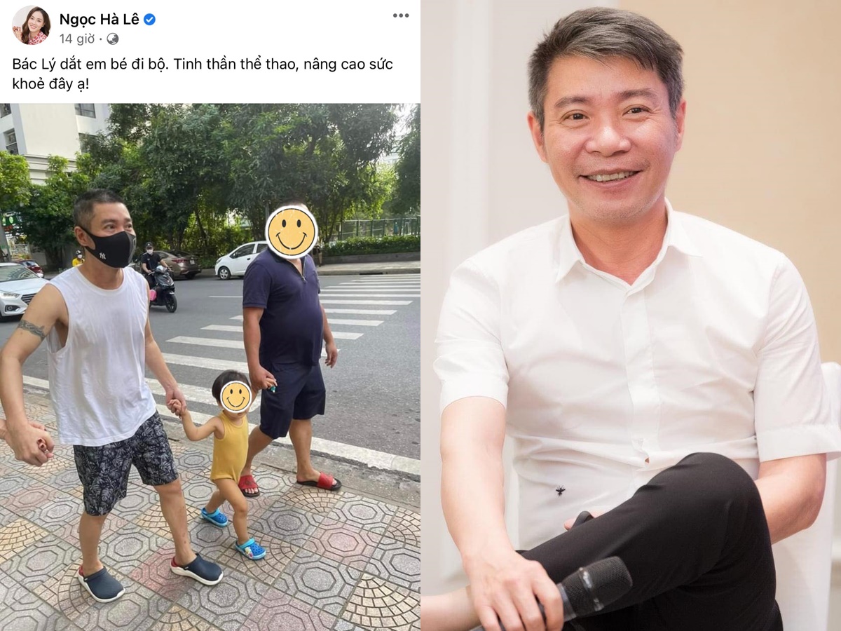 Tinh thần phấn khởi, ánh mắt tràn đầy niềm vui của Cô Đẩu thể hiện rõ trong hình ảnh bà xã đăng tải mới đây