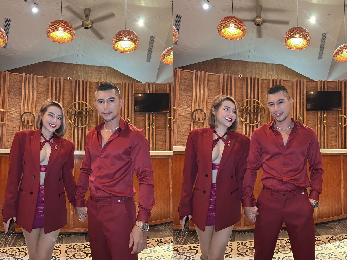 Lương Bằng Quang và Ngân 98 tiếp tục phát 'cẩu lương' trên mạng xã hội khi đăng tải bộ ảnh diện đồ đôi