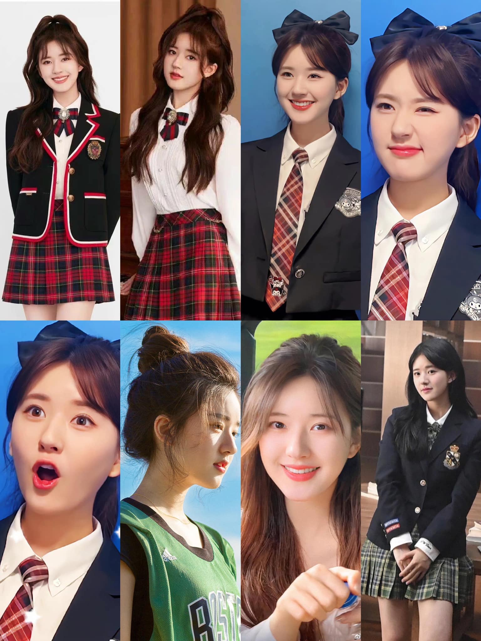 Sau khi mạng xã hội râm ran tin đồn Triệu Lộ Tư đóng vai Tang Dĩ trong phim 'Vụng Trộm Không Thể Giấu' của tác giả Trúc Dĩ cùng Trần Triết Viễn thì một số hình ảnh của cô trong trang phục học sinh đã được đào lại và gây sốt