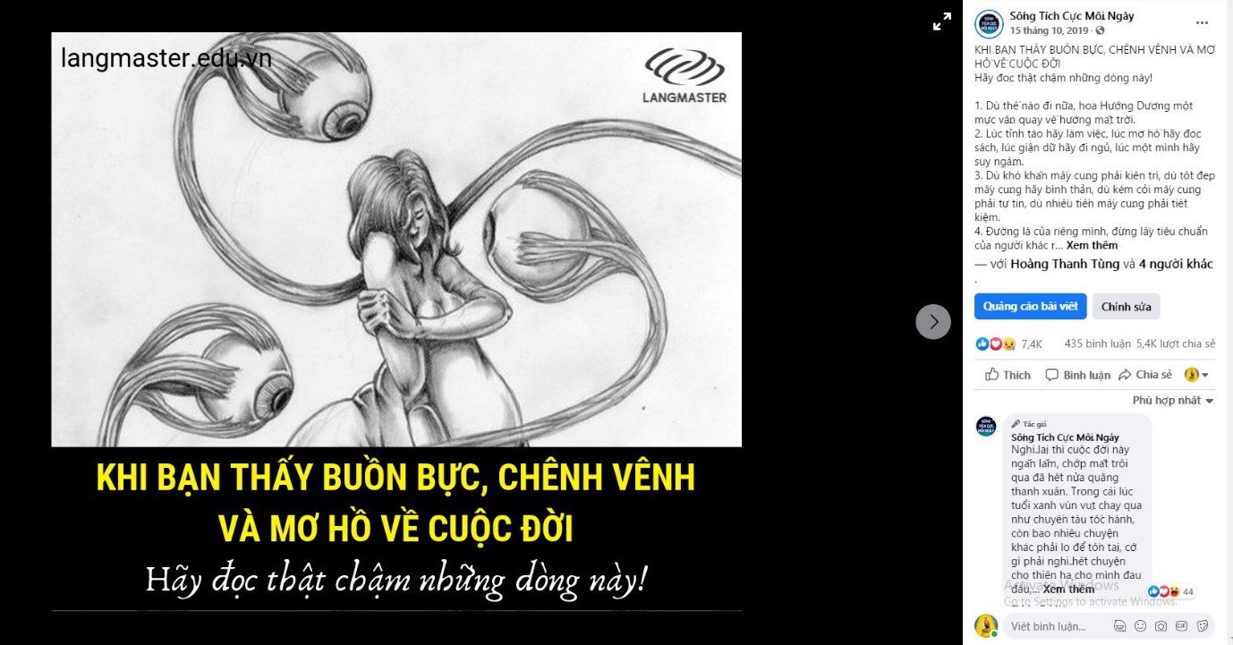 Vượt qua bế tắc nhờ theo dõi mạng xã hội sống tích cực mỗi ngày - Ảnh 2