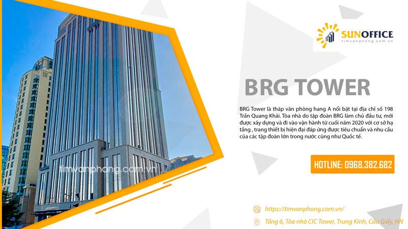 BRG Tower: Văn phòng tiêu chuẩn hạng A mới của quận Hoàn Kiếm - Ảnh 1 BRG Tower: Văn phòng tiêu chuẩn hạng A mới của quận Hoàn Kiếm - Ảnh 1