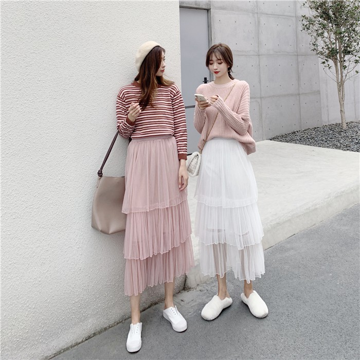 Điểm qua những kiểu chân váy được gái Hàn tích cực lăng xê dịp hè 2021 - Ảnh 8