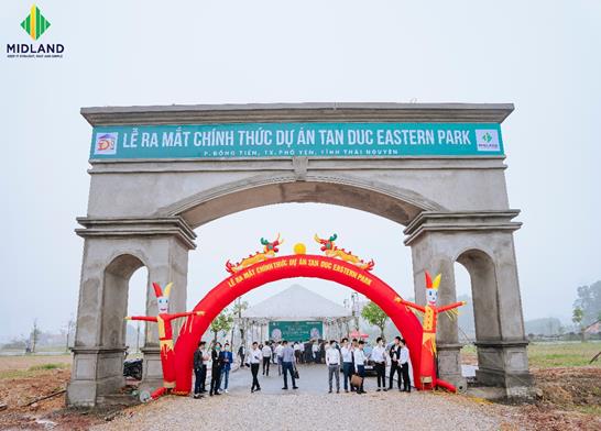 Lễ ra mắt dự án Tan Duc Eastern Park diễn ra ngay tại khuôn viên dự án