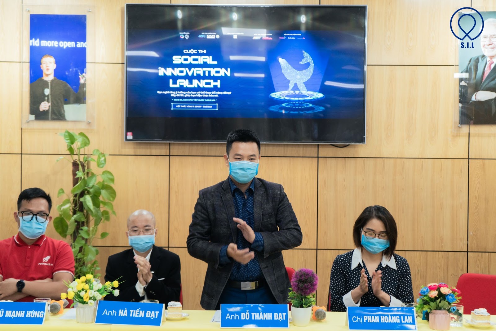 Ông Đỗ Thành Đạt phát biểu khởi động cuộc thi