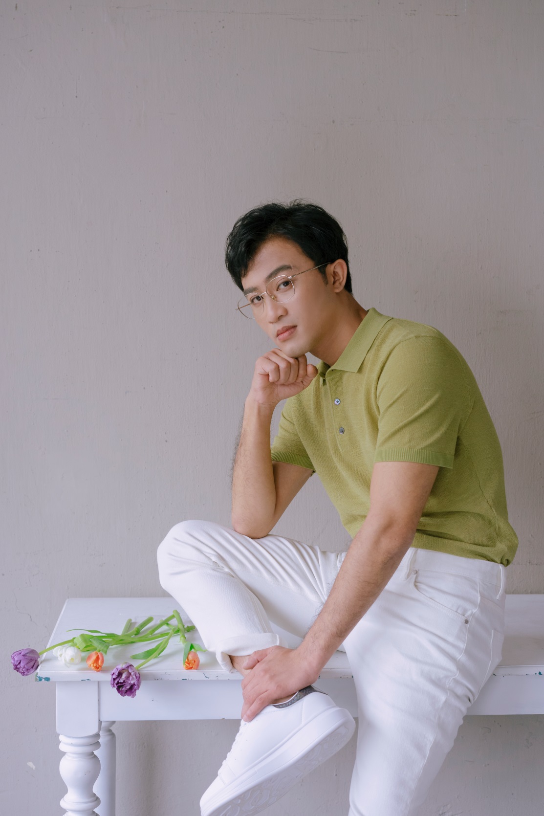 Bất ngờ phong cách biến hóa ‘thăng hạng’ của Doãn Quốc Đam 'Hướng dương ngược nắng'  - Ảnh 7