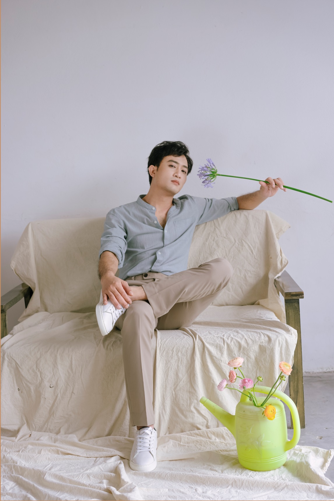 Bất ngờ phong cách biến hóa ‘thăng hạng’ của Doãn Quốc Đam 'Hướng dương ngược nắng'  - Ảnh 8