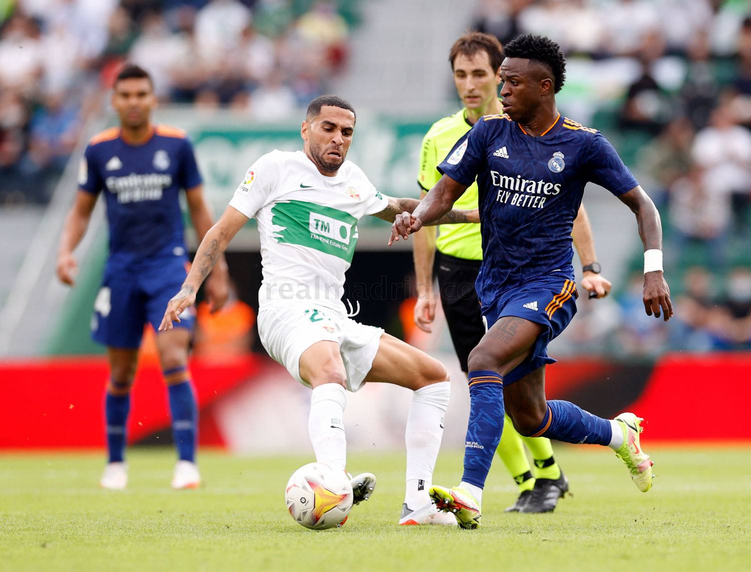 Elche là đối thủ ưa thích của Real Madrid (Ảnh: realmadrid)