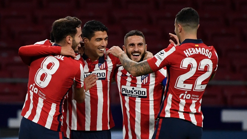 Atletico Madrid chiêu đãi NHM bằng 1 chiến thắng (Ảnh: Twitter)