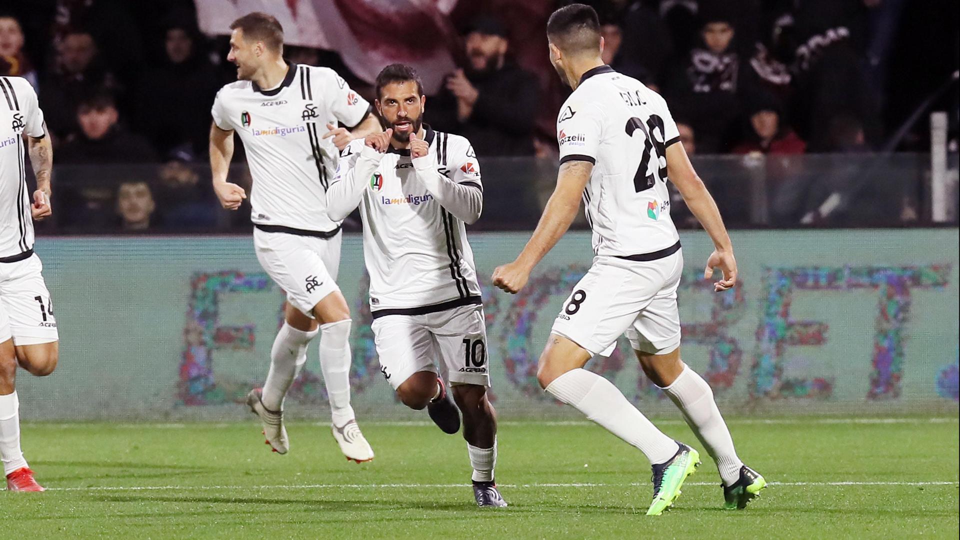 Spezia chiếm lấy vị trí thứ 13 (Ảnh: Twitter)