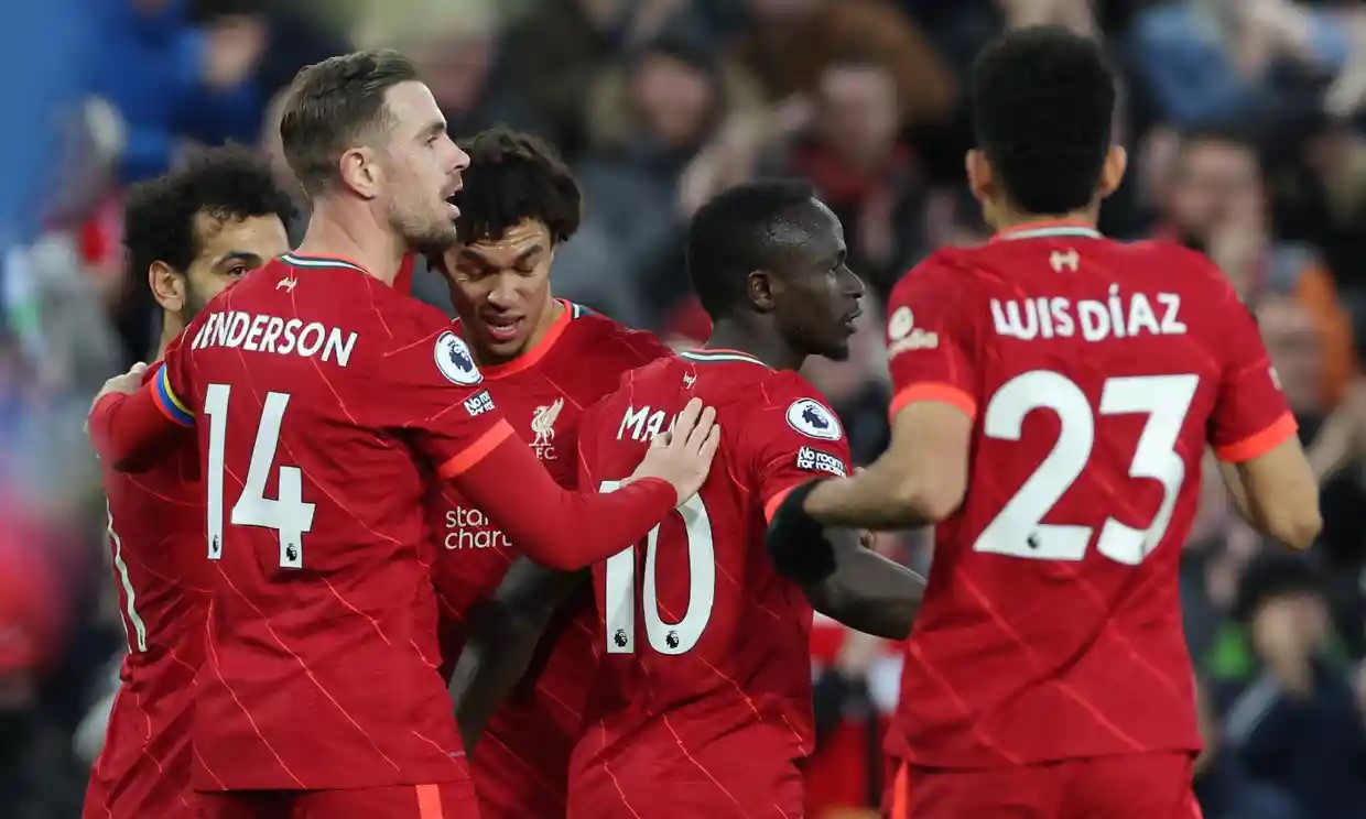 Liverpool là một nỗi lo sợ với mọi đội bóng nào gặp phải (Ảnh: Twitter)