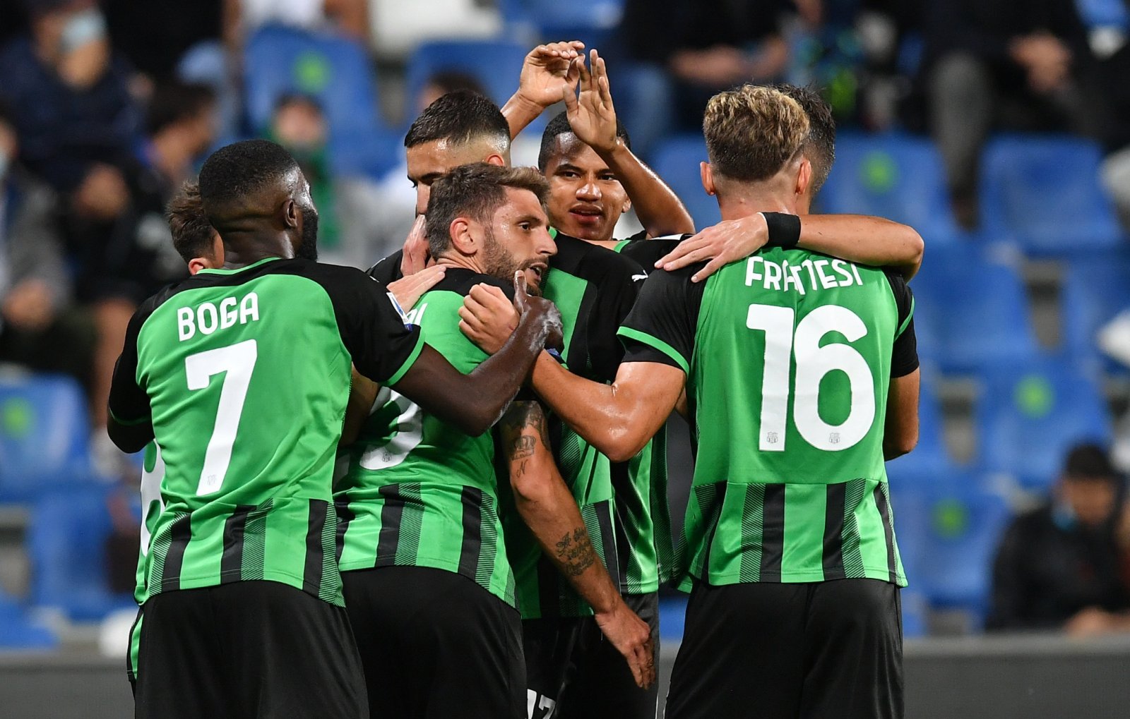 Sassuolo đang bay cao với 3 chiến thắng liên tiếp (Ảnh: Goal)