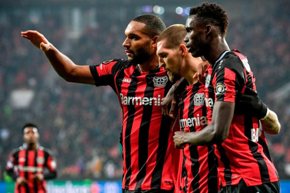 Bayer Leverkusen lội ngược dòng thành công (Ảnh: Twitter)