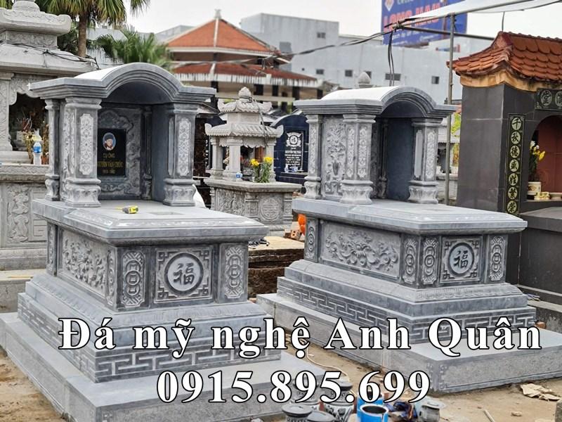 Mộ đá mái vòm cao cấp được đánh giá chất lượng hàng đầu tại Đa mỹ nghệ Anh Quân