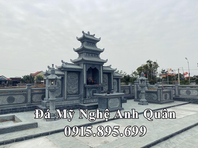 Hình ảnh lăng đá ngũ quan, ba mái