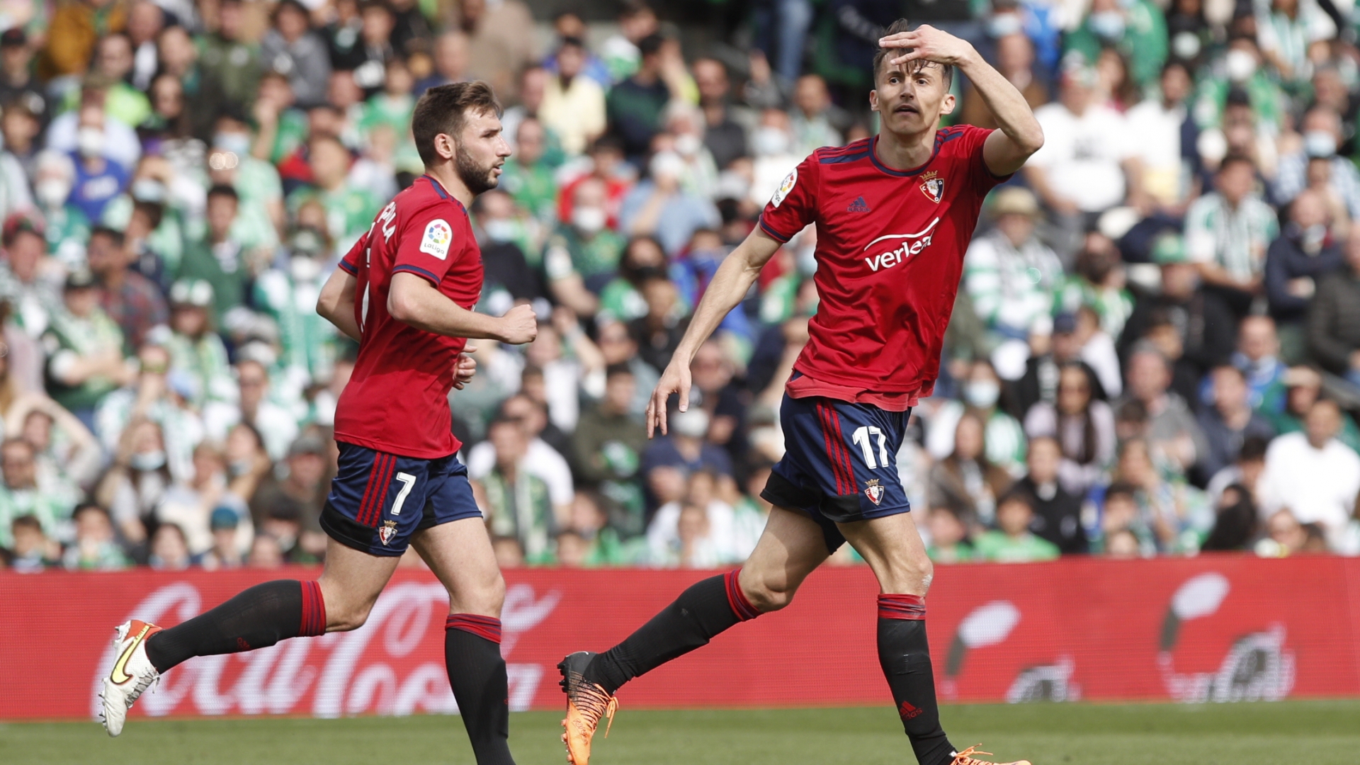 Osasuna giành trọn 3 điểm trên sân nhà (Ảnh: Twitter)