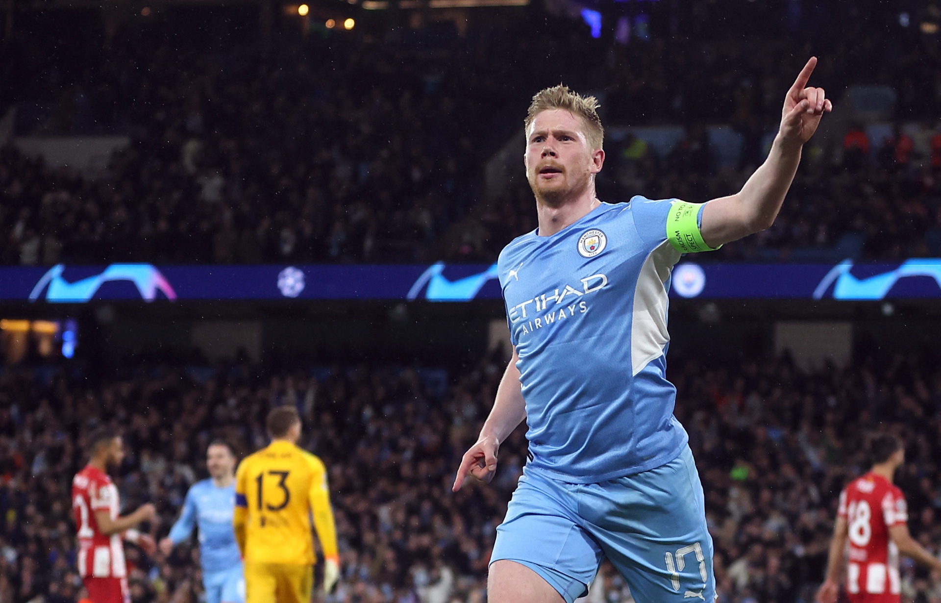 Manchester City đang có lợi thế lớn trong trận lượt về (Ảnh: UEFA)