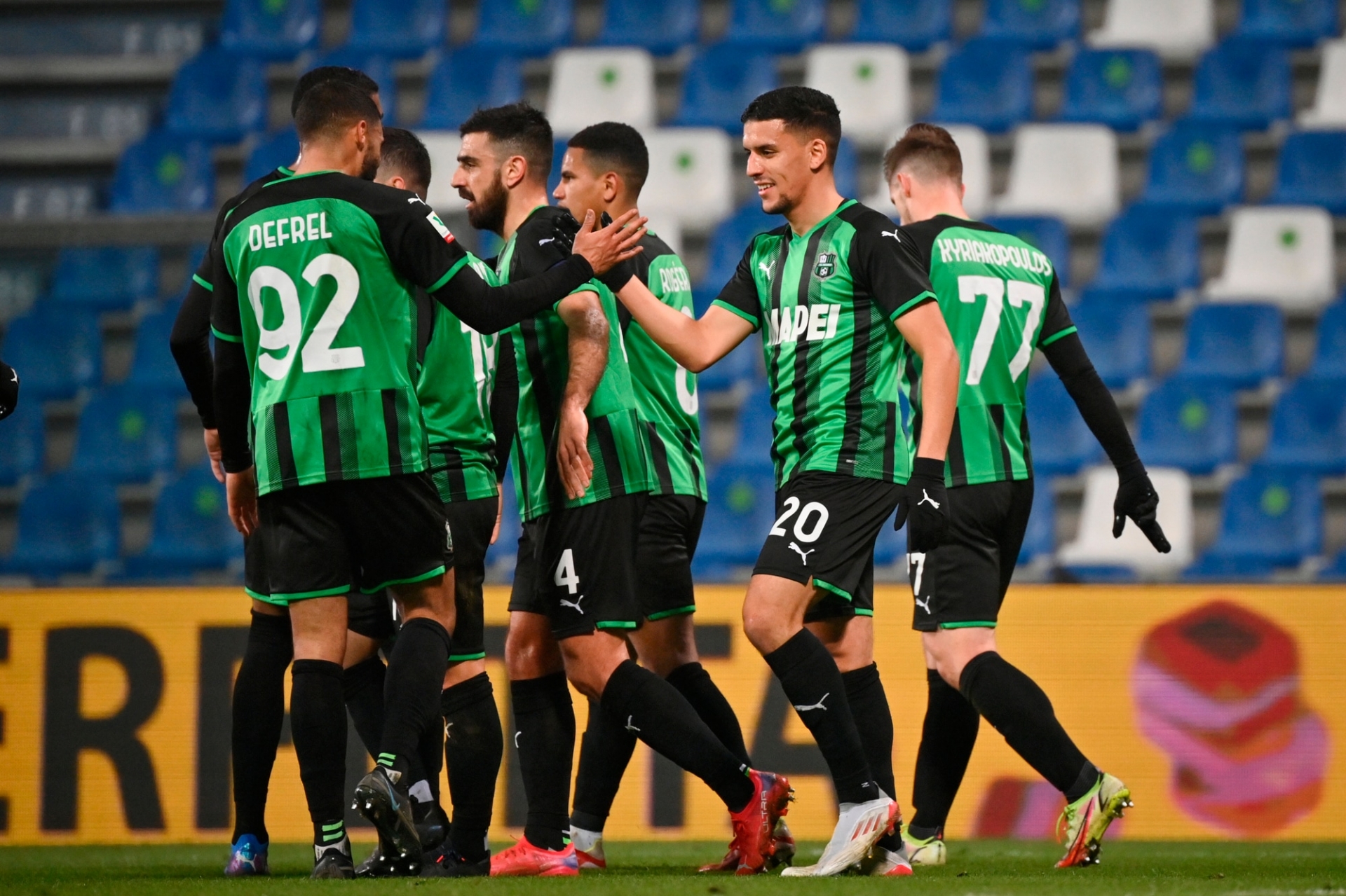 Sassuolo đang có một mùa giải ấn tượng (Ảnh: Goal)