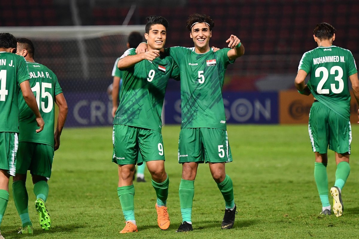 Các cầu thủ U23 U23 Iraq cần một chiến thắng tại vòng cuối để nuôi cơ hội đi tiếp (Ảnh: Vietnamnet)