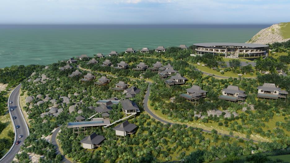 Một khu nghỉ dưỡng cộng sinh với thiên nhiên Ravi đang phát triển tại Phú Yên