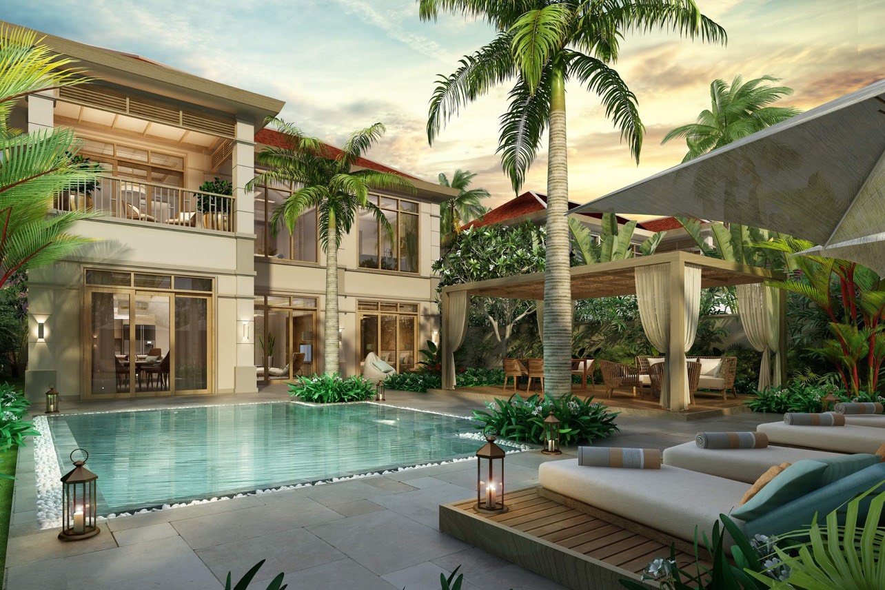 Ảnh phối cảnh nhà mẫu dự án Fusion Resort & Villas Đà Nẵng Ảnh phối cảnh nhà mẫu dự án Fusion Resort & Villas Đà Nẵng
