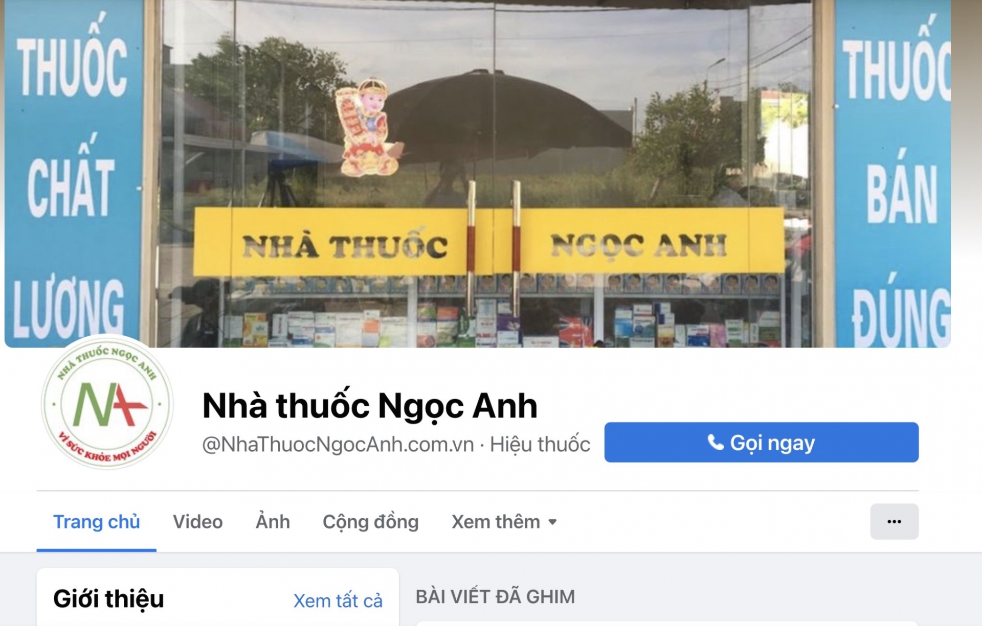 Nhà thuốc Ngọc Anh - Chính xác tận tâm - Nâng tầm chất lượng - Ảnh 1