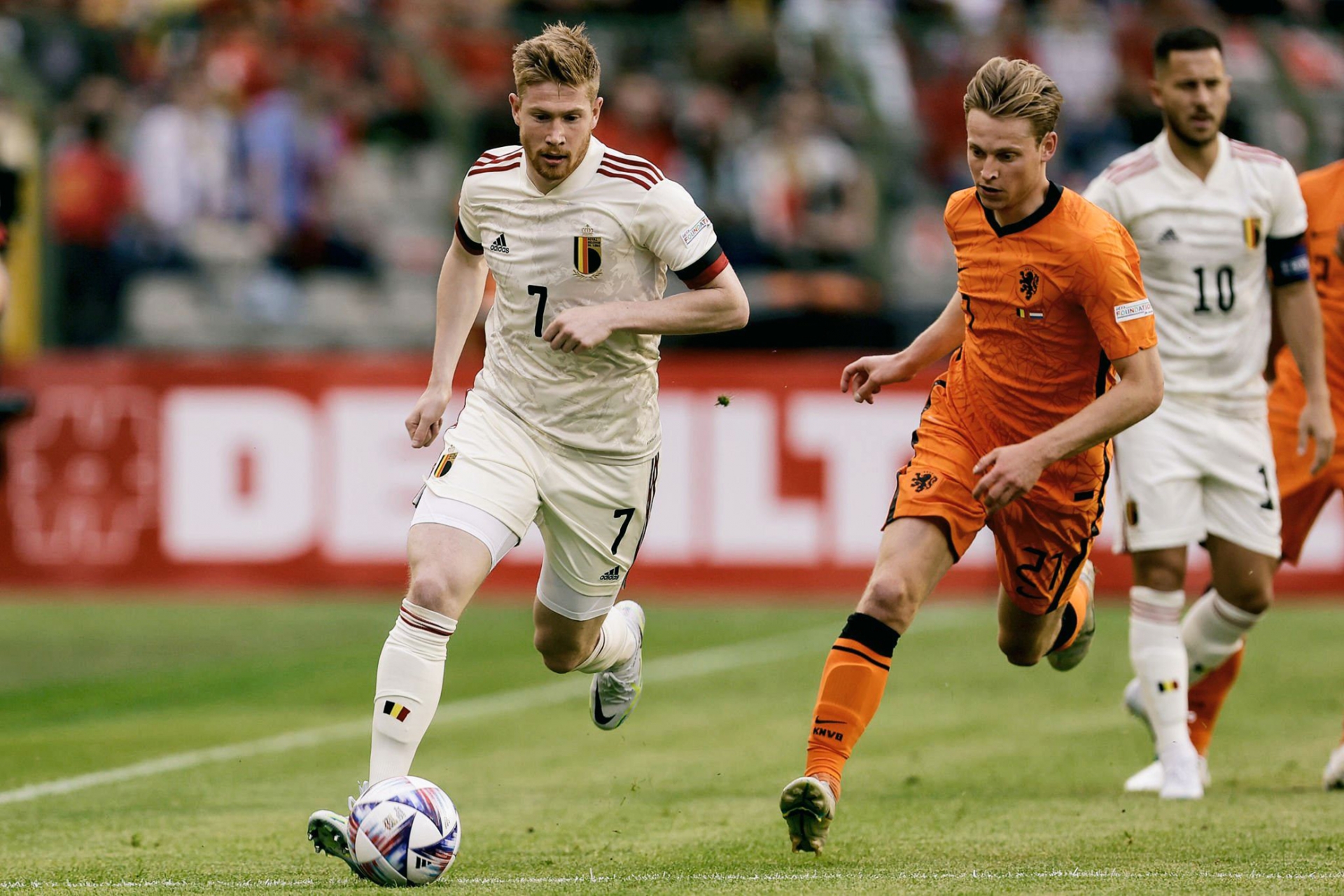 Bỉ không có thành tích tốt mỗi khi chạm trán Hà Lan (Ảnh: Twitter)