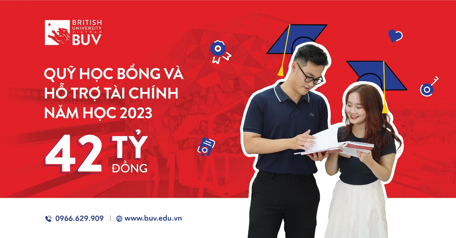 Quỹ học bổng BUV năm 2023 tiếp tục hành trình thắp sáng ước mơ học tập - Ảnh 1 Quỹ học bổng BUV năm 2023 tiếp tục hành trình thắp sáng ước mơ học tập - Ảnh 1
