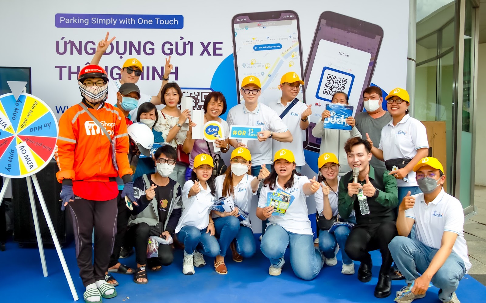 JUCHA chính thức trình làng Ứng dụng gửi xe thông minh tại Hồ Chí Minh - Ảnh 1