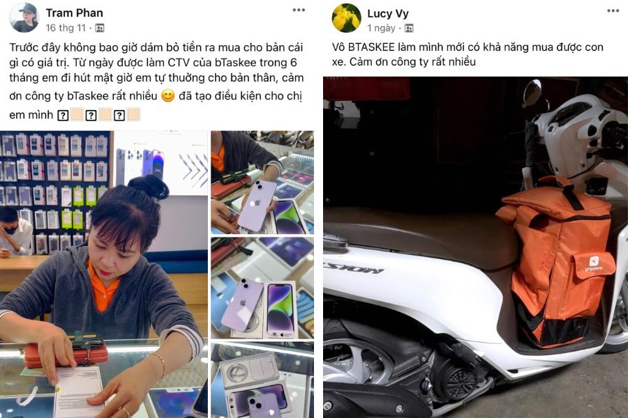 Một số bài đăng chia sẻ từ Cộng Tác Viên của bTaskee