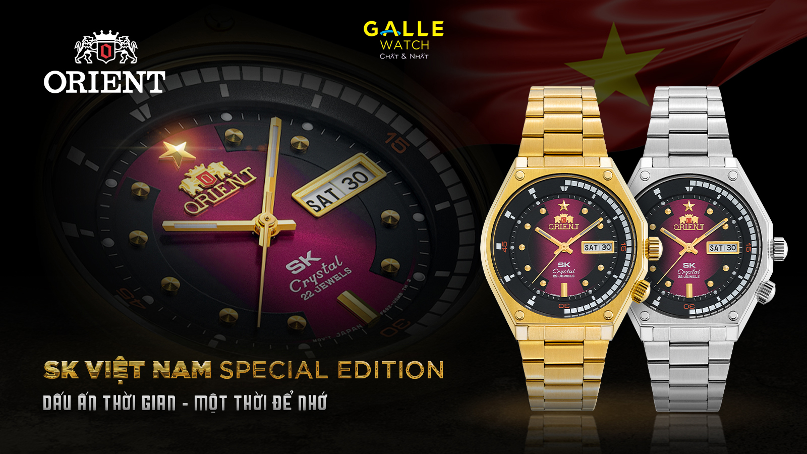Đồng hồ Orient SK Vietnam Gold Edition