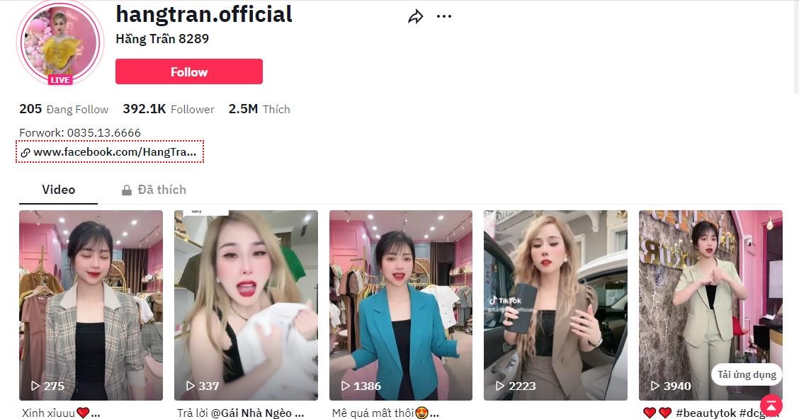 CEO Hằng Trần & Shop thời trang công sở cao cấp cho nữ được yêu chuộng trên Tiktok - Ảnh 1
