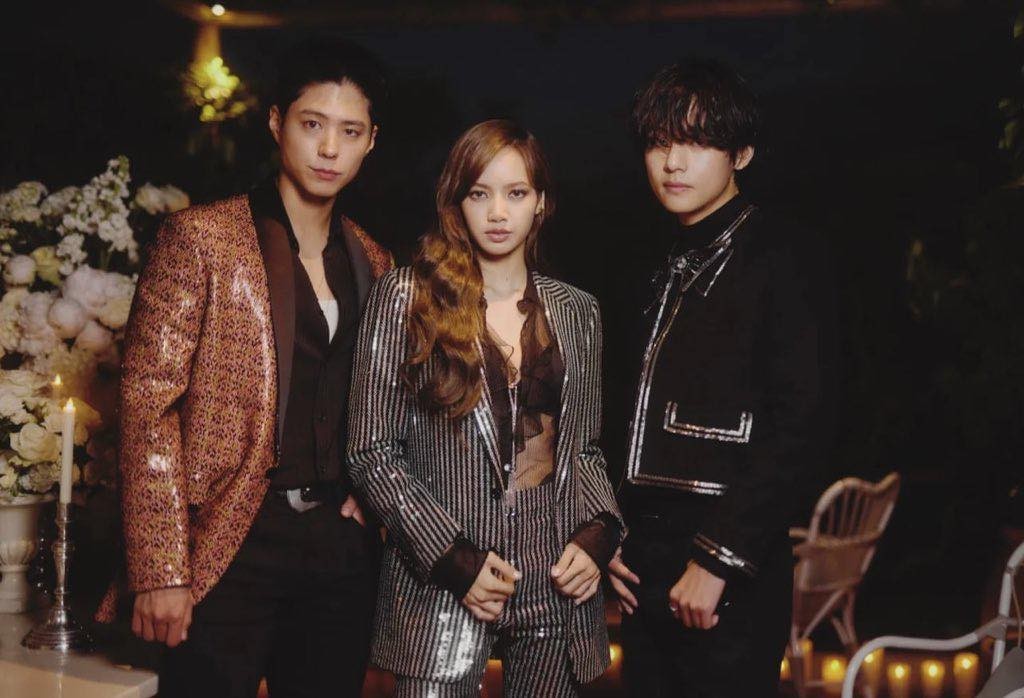 V - Lisa - Park Bo Gum xuất hiện đầy quyền lực tại tiệc VIP của Celine tại Cannes 2023