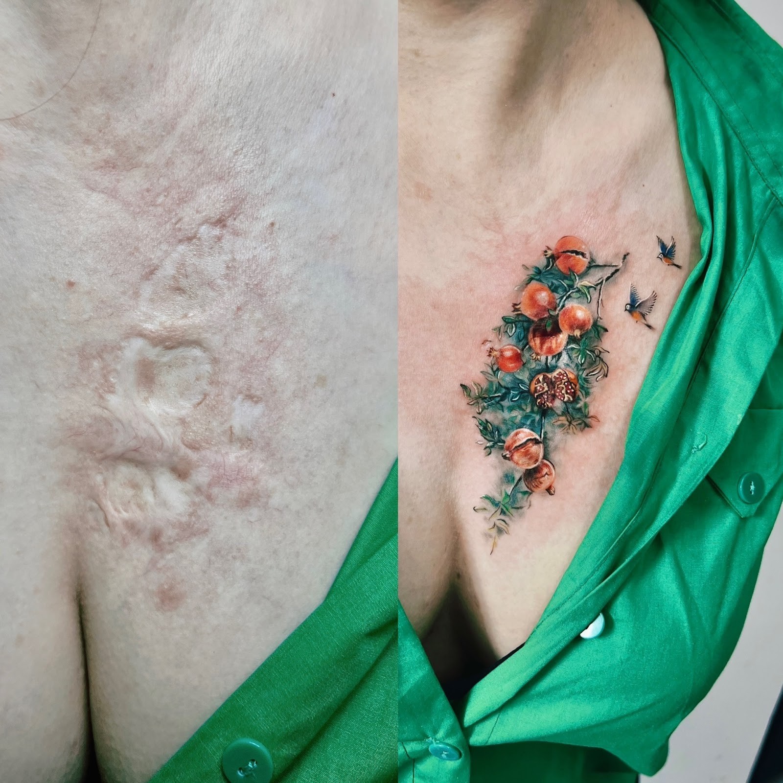 Thợ xăm nổi danh Hà Nội bằng những tác phẩm sửa hình xăm có 1 không 2 - Ảnh 3