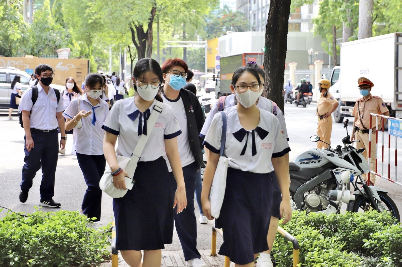 Thí sinh dự thi tốt nghiệp THPT (Ảnh minh họa)