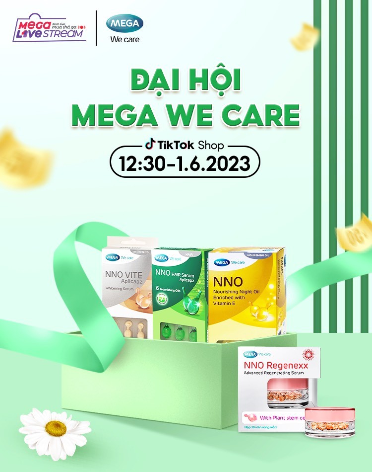 YeaH1 Up tung sản phẩm uy tín Mega We Care lên sóng livestream TikTok - Ảnh 3 YeaH1 Up tung sản phẩm uy tín Mega We Care lên sóng livestream TikTok - Ảnh 3