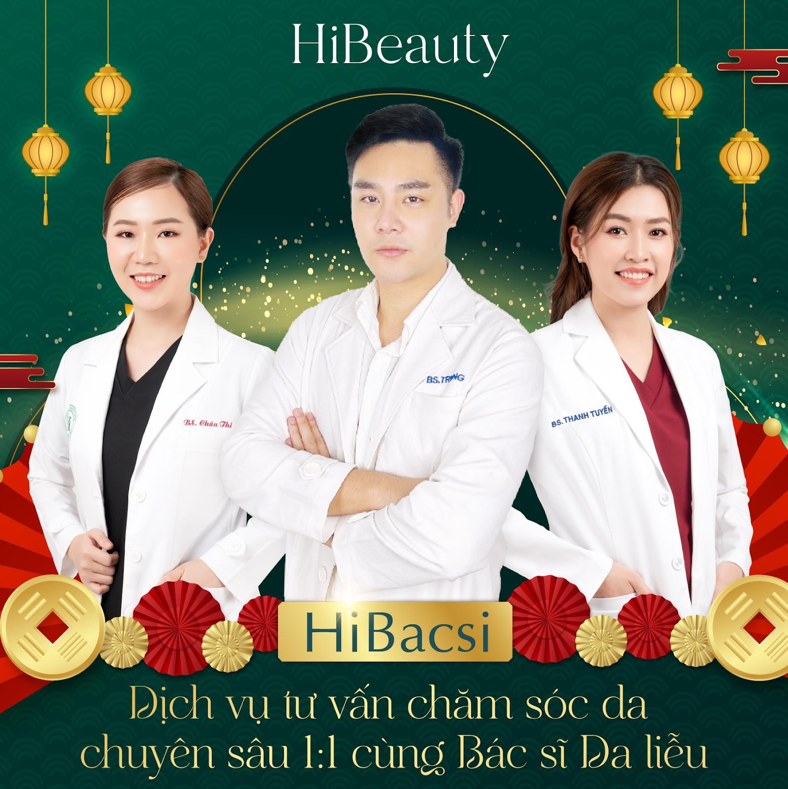 Dịch vụ HiBacsi tư vấn chăm sóc da 1:1 cho khách hàng