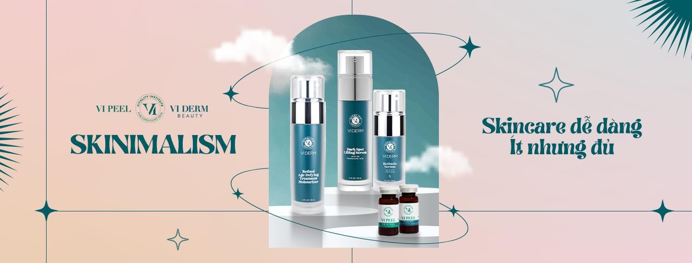 VI Derm mang đến các sản phẩm phù hợp với hầu hết mọi loại da, kể cả da nhạy cảm, dễ kích ứng 