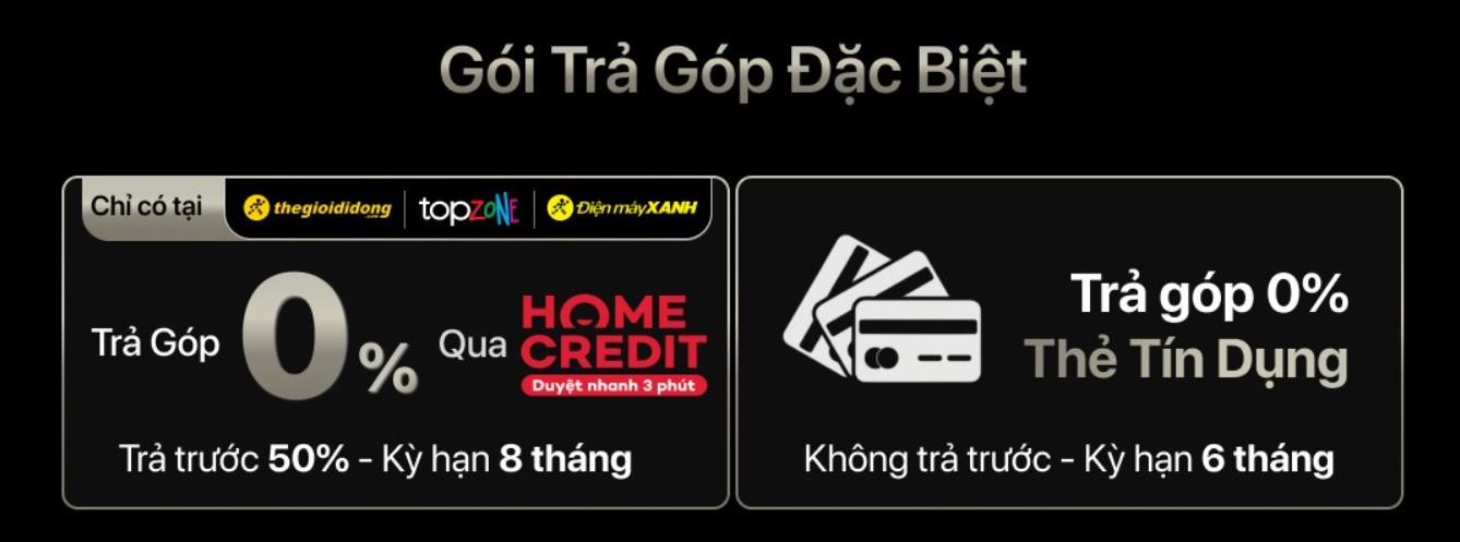 Các gói trả góp 0% đặc biệt cho iPhone 15 Series Các gói trả góp 0% đặc biệt cho iPhone 15 Series