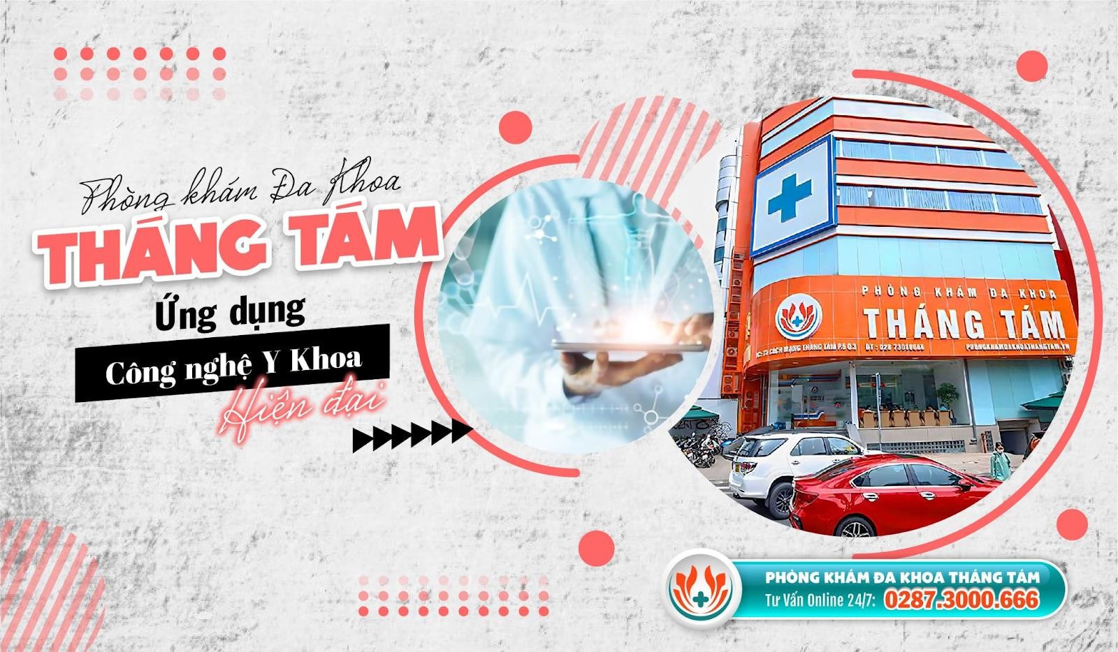 Phòng khám Đa khoa Tháng Tám - Khám chữa bệnh an toàn, hiệu quả và uy tín - Ảnh 3