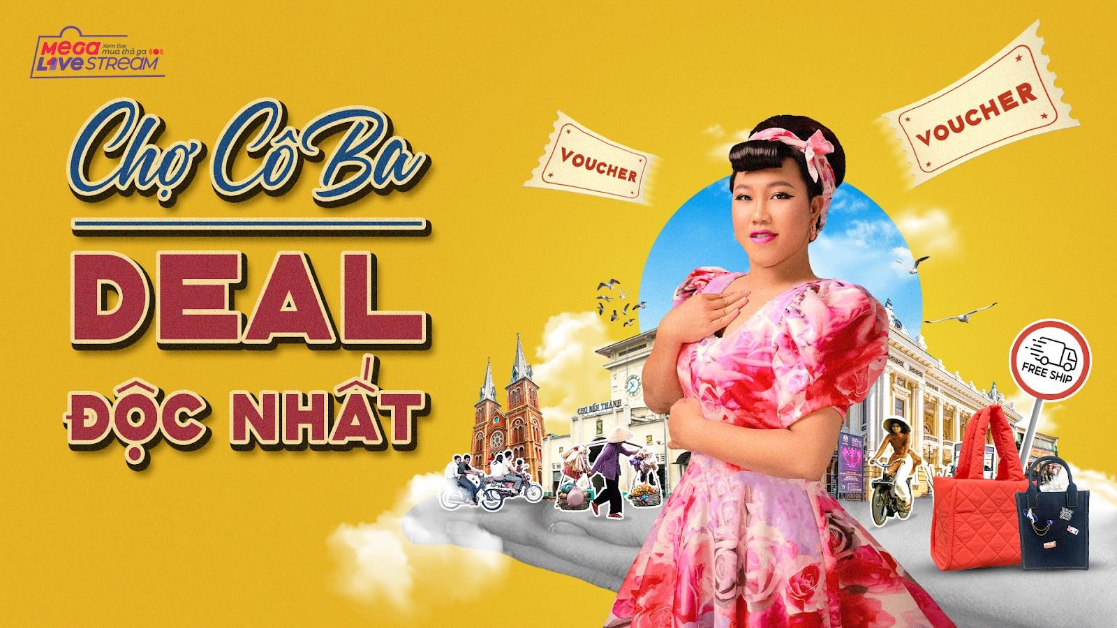 Phiên livestream đậm xu hướng shoppertainment do YeaH1 Up sản xuất