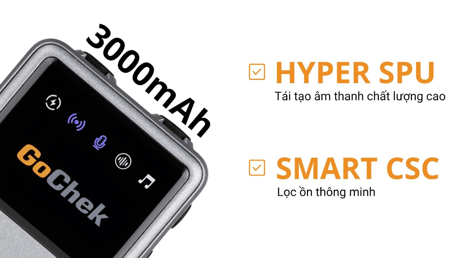 Âm thanh chân thật - Lọc ồn thông minh