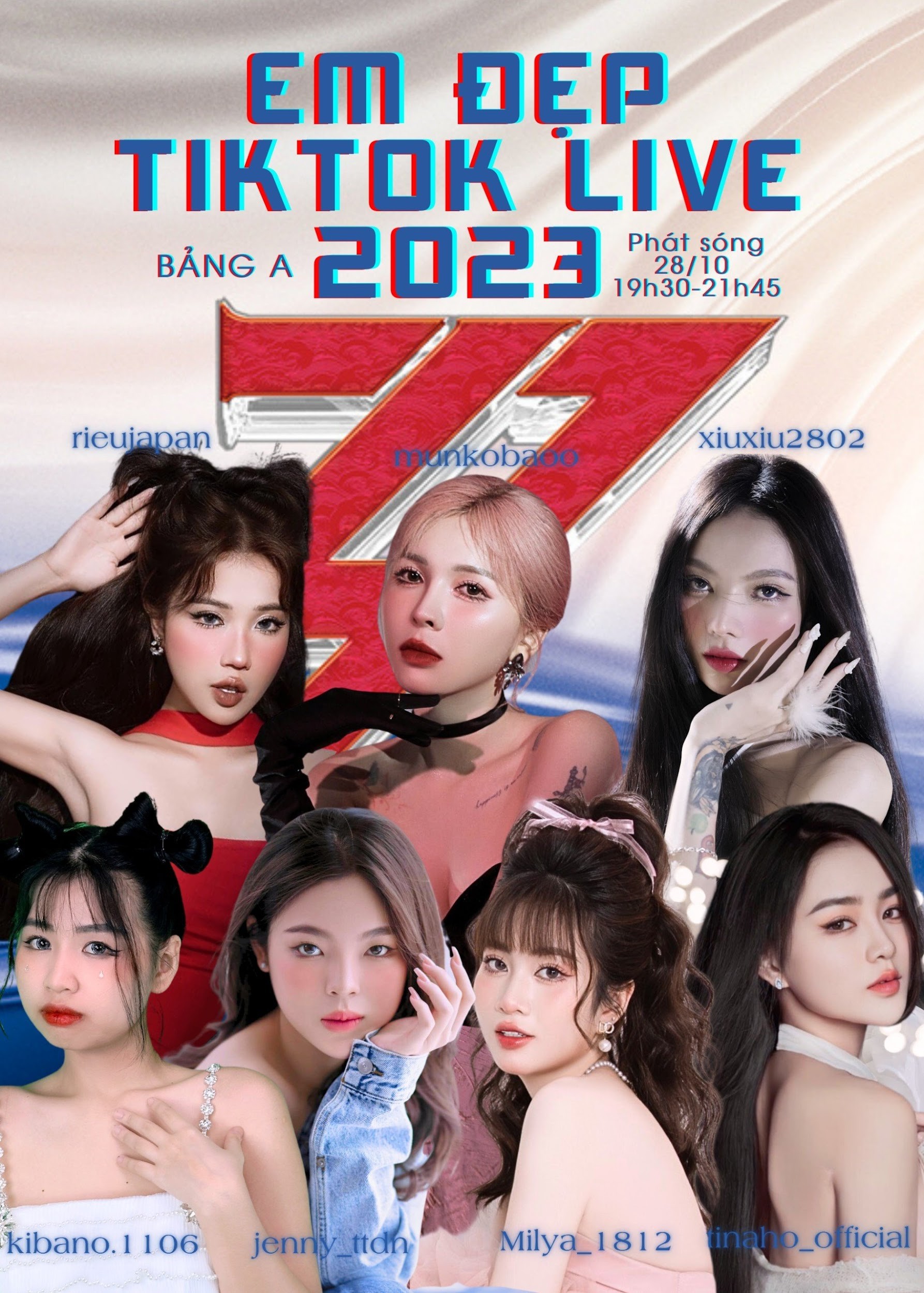 “Em Đẹp TikTok Live 2023” “Em Đẹp TikTok Live 2023”