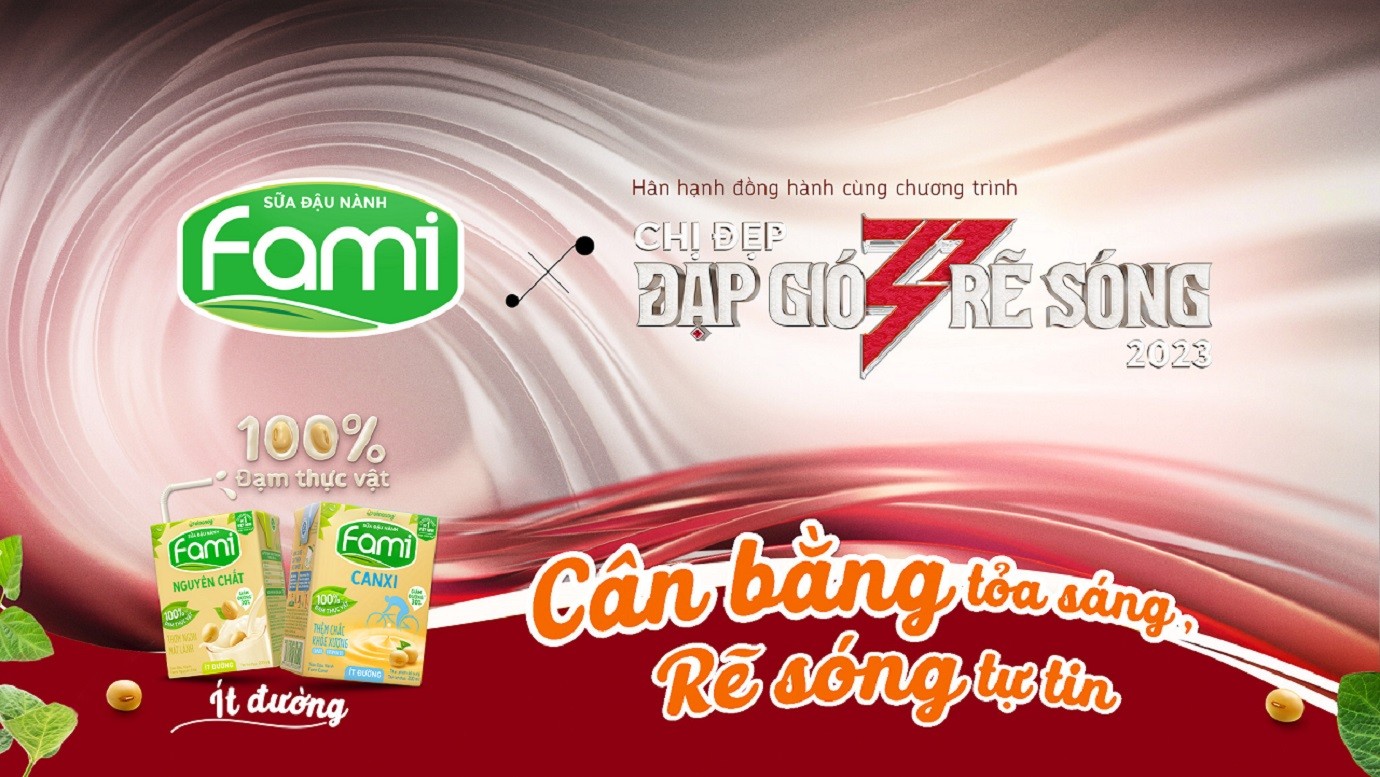 Sữa đậu nành Fami giúp phụ nữ cân bằng sức khỏe, sẵn sàng tỏa sáng Sữa đậu nành Fami giúp phụ nữ cân bằng sức khỏe, sẵn sàng tỏa sáng