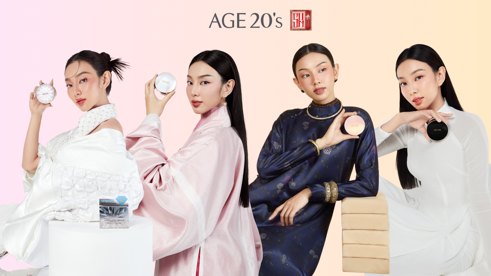 Hoa Hậu Thùy Tiên - Đại sứ thương hiệu AGE20’S tại Việt Nam tái hiện vẻ đẹp phụ nữ Việt qua từng giai đoạn trong chiến dịch “Son” - Ảnh: Fanpage AGE20’S Hoa Hậu Thùy Tiên - Đại sứ thương hiệu AGE20’S tại Việt Nam tái hiện vẻ đẹp phụ nữ Việt qua từng giai đoạn trong chiến dịch “Son” - Ảnh: Fanpage AGE20’S