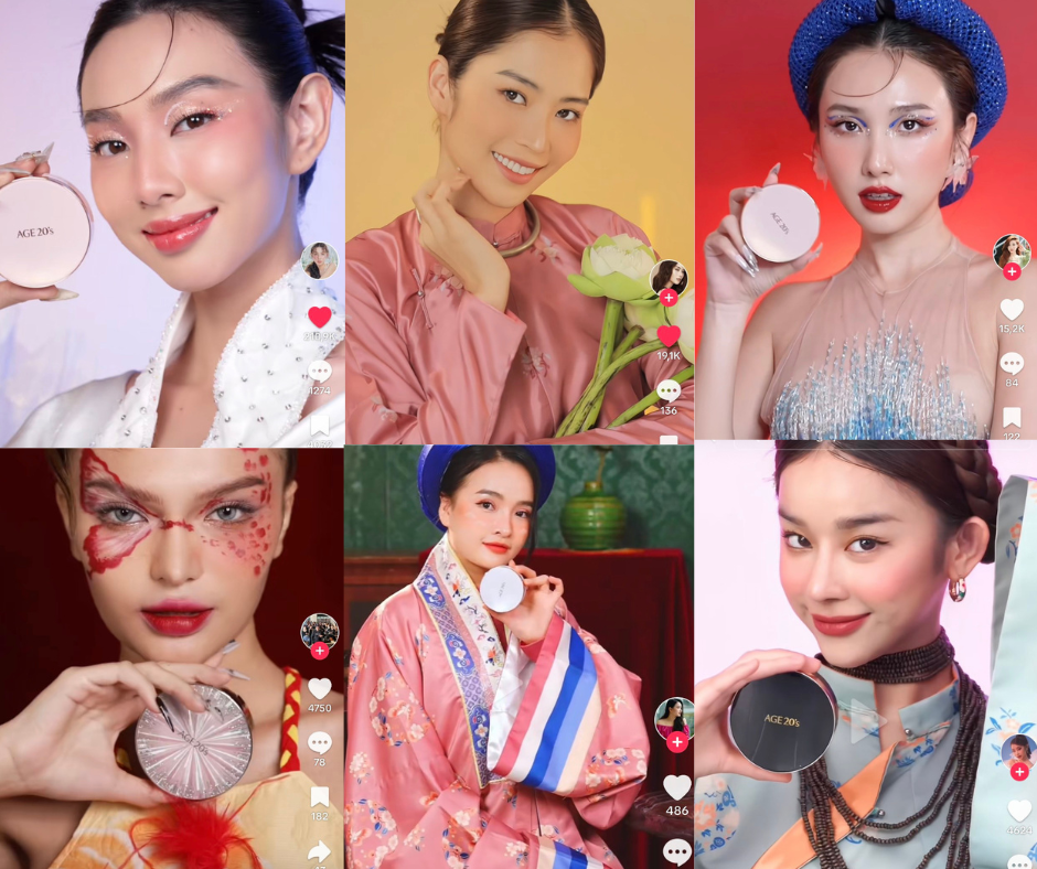 Trend biến hình “AGE20'S ngược dòng tìm nét Son” được dàn hot Tiktoker lan tỏa mạnh mẽ - Ảnh: Chụp màn hình Trend biến hình “AGE20'S ngược dòng tìm nét Son” được dàn hot Tiktoker lan tỏa mạnh mẽ - Ảnh: Chụp màn hình