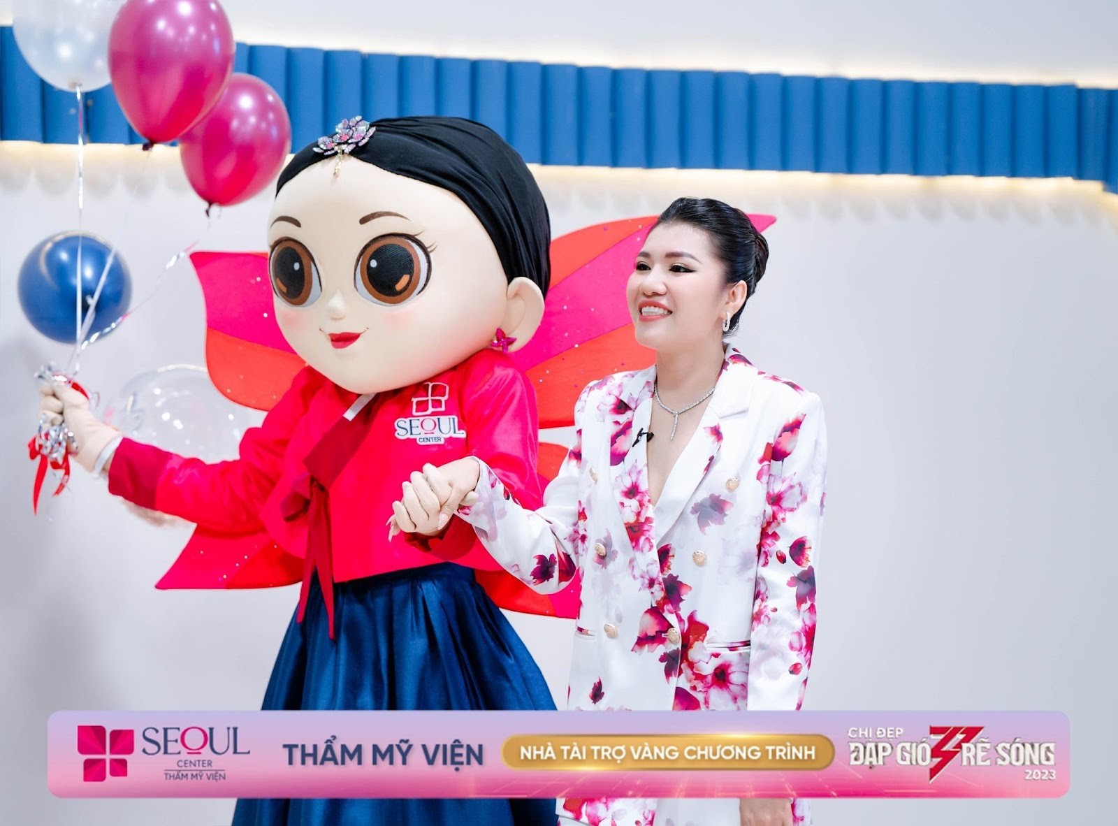 Mrs. Nguyễn Thị Liễu Vy – P.TGĐ Hệ thống Thẩm mỹ Quốc tế Seoul Center bất ngờ xuất hiện tại Chị Đẹp Đạp Gió Rẽ Sóng 2023