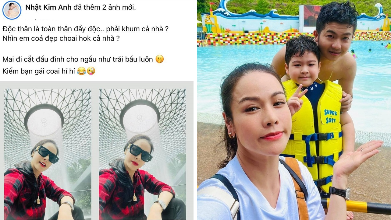 Nhật Kim Anh có động thái gắt ngay sau khi bị đồn 'gương vỡ lại lành' với chồng cũ. Ảnh chụp màn hình