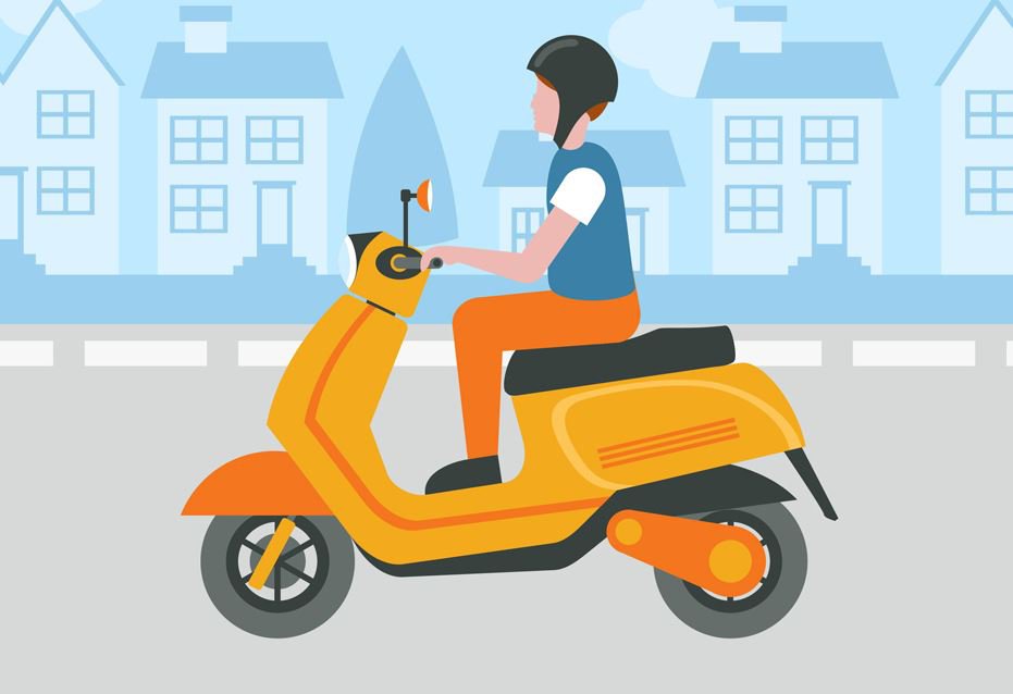 Những sai lầm rất hay mắc phải khi điều khiển xe máy trên đường - Ảnh 1