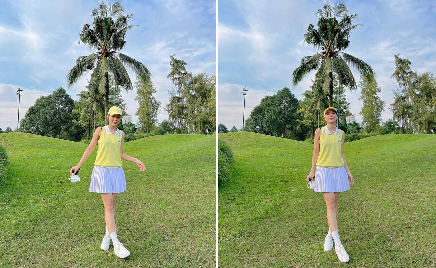 Hình ảnh mới nhất của Sam nhận được nhiều lời khen vì nhan sắc ngày càng trẻ trung. Ảnh FBNV